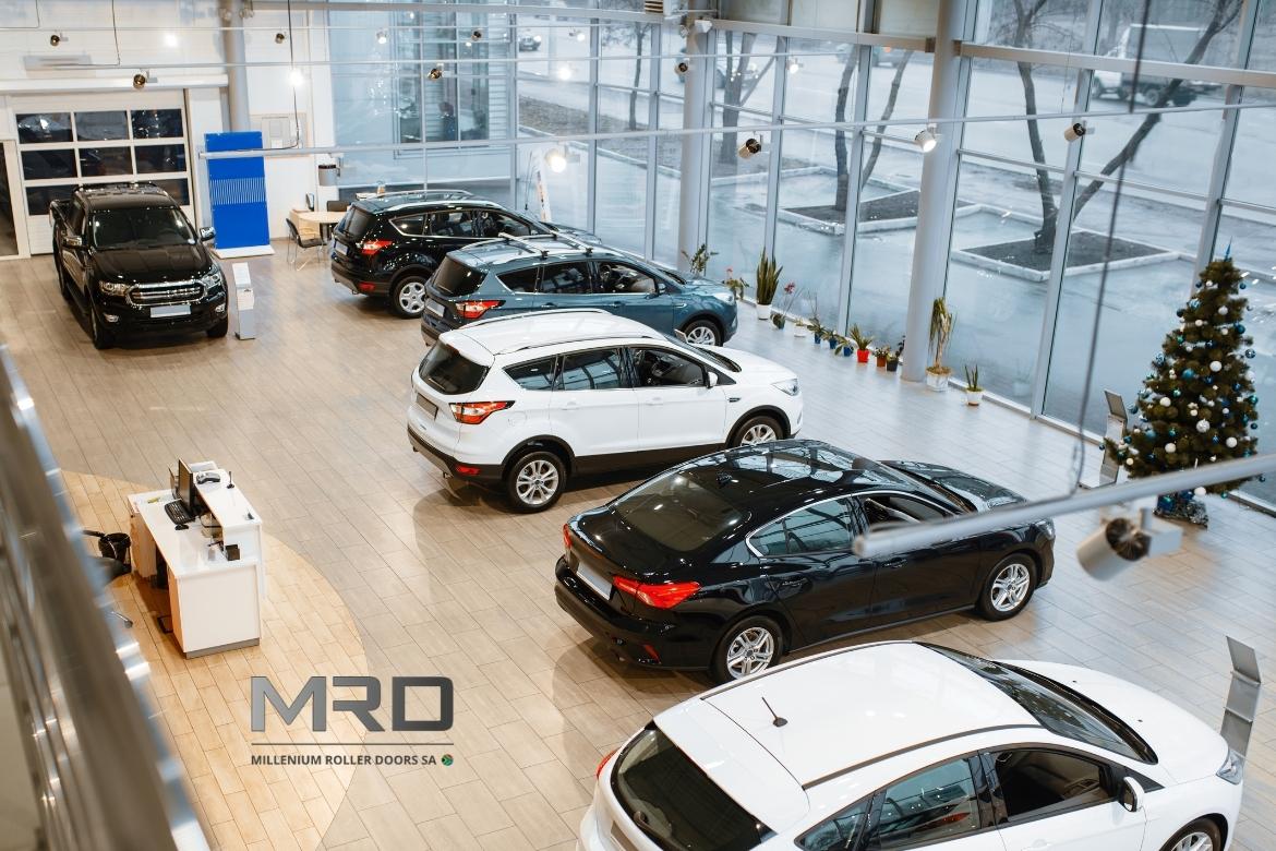 Roller Shutter Doors for car dealerships